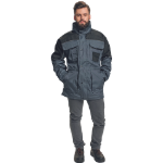 Obrázok z Cerva ULTIMO Pracovná bunda sivá - zimná