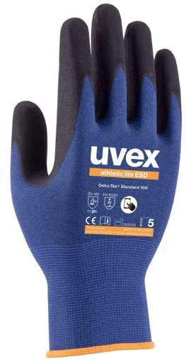 Obrázok z UVEX ATHLETIC LITE ESD Pracovné rukavice 