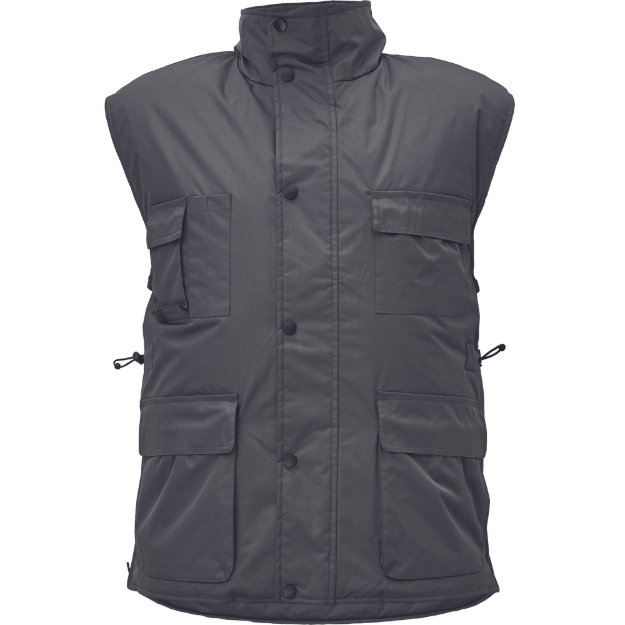 Obrázok z Cerva BEAVER Pracovná vesta zimná šedá