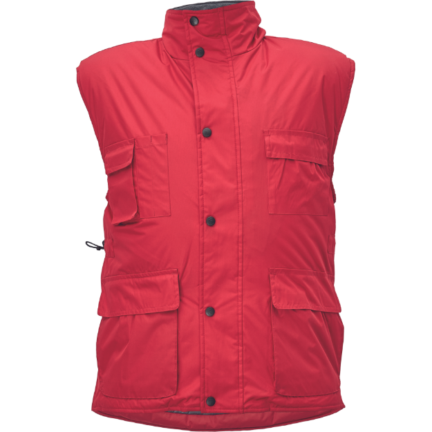 Obrázok z Cerva BEAVER Pracovná vesta zimná červená