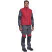 Obrázok z Cerva BEAVER Pracovná vesta zimná červená