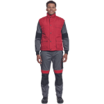 Obrázok z Cerva BEAVER Pracovná vesta zimná červená