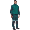 Obrázok z Cerva BEAVER Pracovná vesta zimná zelená