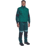 Obrázok z Cerva BEAVER Pracovná vesta zimná zelená