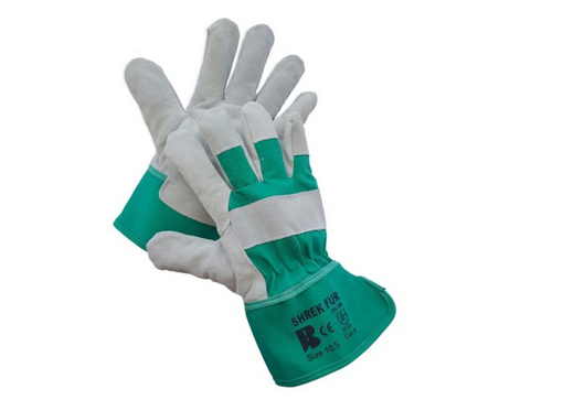 Obrázok z BAN SHREK FUR Kombinované pracovné rukavice zimné 