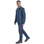 Obrázok z Cerva NEURUM DENIM Pracovná bunda tmavo modrá
