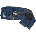 Obrázok z Cerva NEURUM DENIM Pracovné nohavice do pása tmavo modré