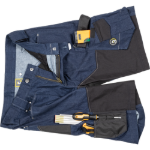 Obrázok z Cerva NEURUM DENIM Pracovné šortky tmavo modré