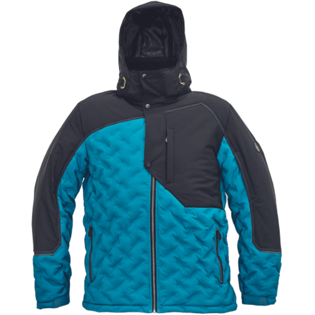 Obrázok z Cerva NEURUM Pracovná bunda zimná petrolejová / čierna