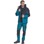 Obrázok z Cerva NEURUM Pracovná bunda zimná petrolejová / čierna