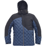 Obrázok z Cerva NEURUM Pracovná bunda zimná tmavo modrá / čierna