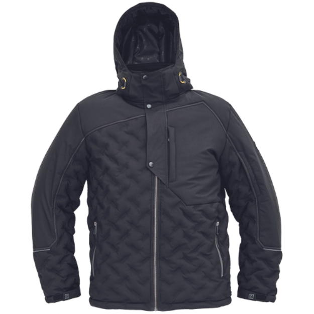 Obrázok z Cerva NEURUM Pracovná bunda zimná antracitová / čierna