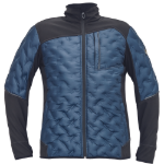 Obrázok z Cerva NEURUM Pracovná bunda softshellová tmavo modrá / čierna