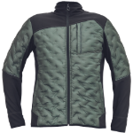 Obrázok z  Cerva NEURUM Pracovná bunda softshellová tmavo olivová / čierna