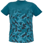 Obrázok z Cerva NEURUM CAMOUFLAGE Pánske tričko petrolejové