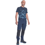Obrázok z Cerva NEURUM CAMOUFLAGE Pánske tričko tmavo modré