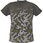 Obrázok z Cerva NEURUM CAMOUFLAGE Pánske tričko tmavo olivové