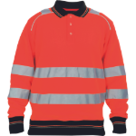 Obrázok z KNOXFIELD HI-VIS Reflexná polo mikina červená