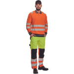 Obrázok z KNOXFIELD HI-VIS Reflexná polo mikina žltá