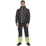 Obrázok z  Cerva KNOXFIELD PROFI HI-VIS Reflexná obojstranná bunda žltá / čierna