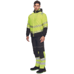 Obrázok z  Cerva KNOXFIELD PROFI HI-VIS Reflexná obojstranná bunda žltá / čierna