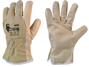 Obrázok z CXS ASTAR Pracovné kožené rukavice 120 párů