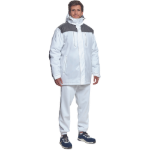 Obrázok z Cerva CREMORNE Pracovná bunda zimná biela / šedá