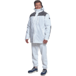 Obrázok z Cerva CREMORNE Pracovná bunda zimná biela / šedá