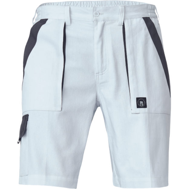 Obrázok z Cerva MAX NEO Pracovné šortky biele