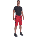 Obrázok z Cerva MAX NEO Pracovné šortky červené
