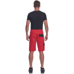 Obrázok z Cerva MAX NEO Pracovné šortky červené