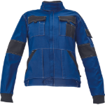 Obrázok z Cerva MAX SUMMER LADY Pracovná bunda modrá / čierna