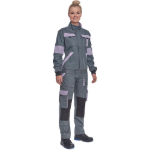 Obrázok z Cerva MAX SUMMER LADY Pracovná bunda šedá / sv. fialová