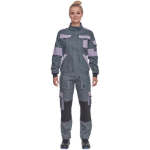 Obrázok z Cerva MAX SUMMER LADY Pracovná bunda šedá / sv. fialová