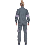 Obrázok z Cerva MAX SUMMER LADY Pracovná bunda šedá / sv. fialová