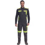 Obrázok z Cerva MAX VIVO Pracovná bunda čierno / žltá