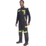 Obrázok z Cerva MAX VIVO Pracovná bunda čierno / žltá