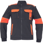 Obrázok z Cerva MAX VIVO Pracovná bunda čierno / oranžová