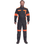 Obrázok z Cerva MAX VIVO Pracovná bunda čierno / oranžová