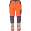 Obrázok z  Cerva MAX VIVO HI-VIS Pracovné nohavice do pása oranžové