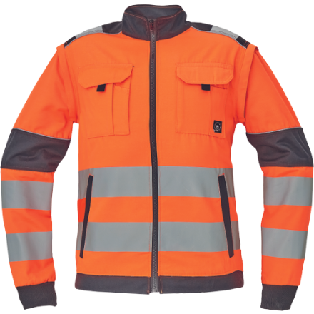 Obrázok z Cerva MAX VIVO HI-VIS Pracovná bunda oranžová