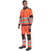 Obrázok z Cerva MAX VIVO HI-VIS Pracovná bunda oranžová