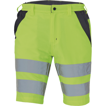 Obrázok z Cerva MAX VIVO HI-VIS Pracovné šortky žlté