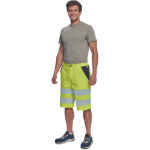 Obrázok z Cerva MAX VIVO HI-VIS Pracovné šortky žlté