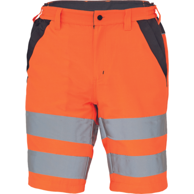 Obrázok z Cerva MAX VIVO HI-VIS Pracovné šortky oranžové