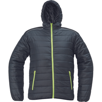 Obrázok z Cerva MAX VIVO LIGHT Pánska bunda čierna / žltá