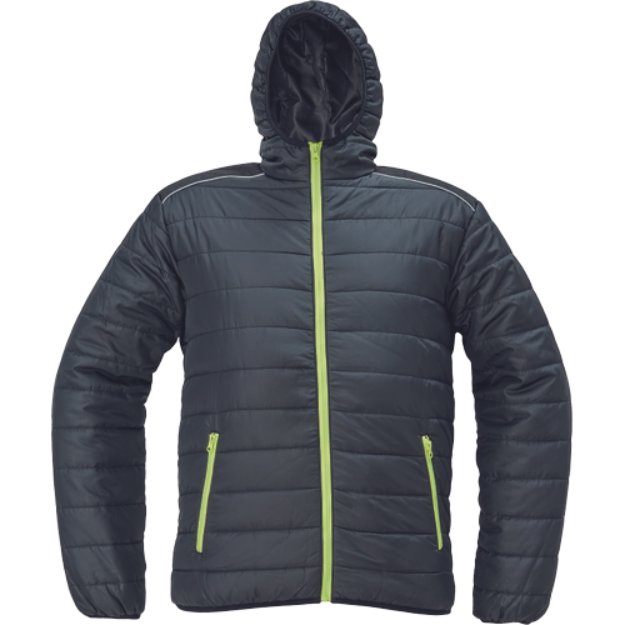 Obrázok z Cerva MAX VIVO LIGHT Pánska bunda čierna / žltá