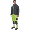 Obrázok z Cerva MAX VIVO LIGHT Pánska bunda čierna / žltá