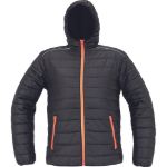 Obrázok z Cerva MAX VIVO LIGHT Pánska bunda čierna / oranžová