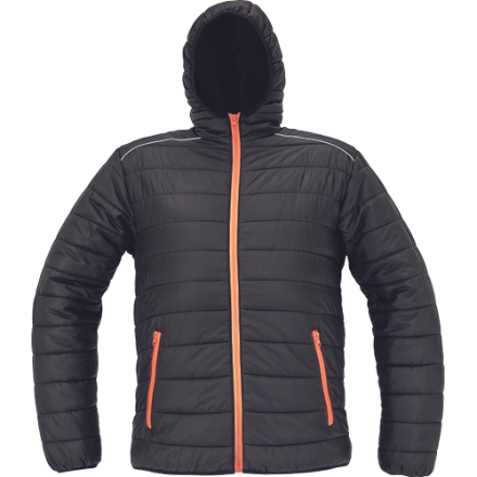Obrázok z Cerva MAX VIVO LIGHT Pánska bunda čierna / oranžová